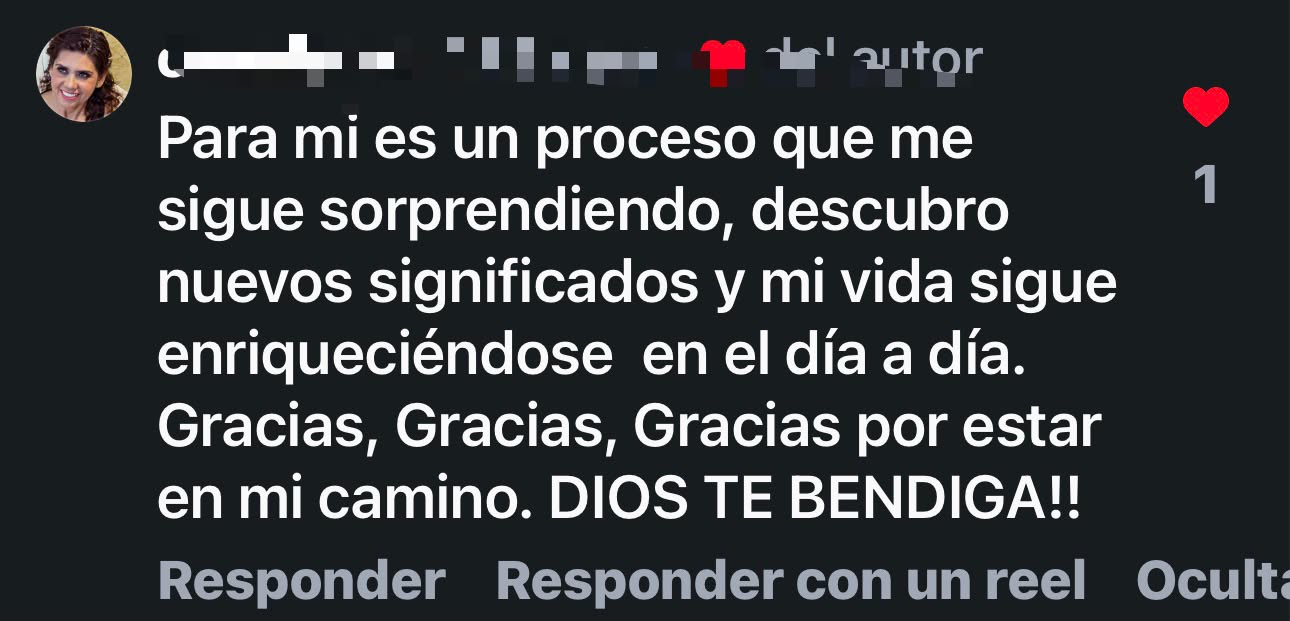 Testimonio: proceso de gratitud y una vida transformada